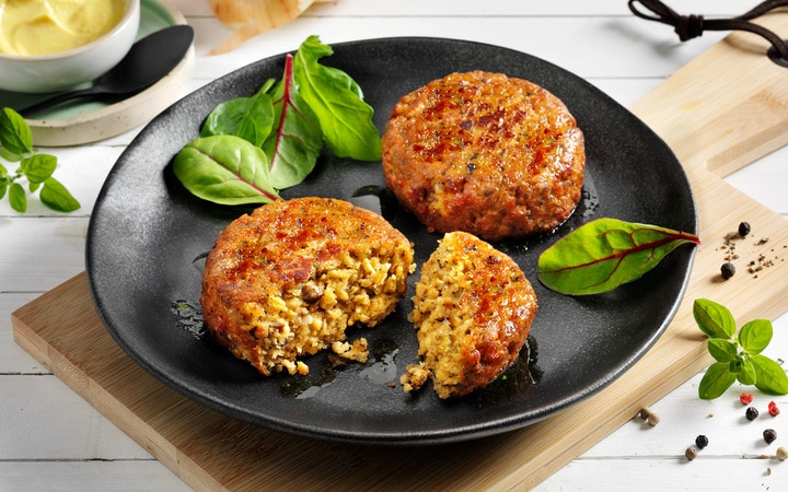 VEGANtische Frikadellen aus Erbsen (10572) | online bestellen! | bofrost.de VEGANtische Frikadellen aus Erbsen (10572) | online bestellen! | bofrost.de