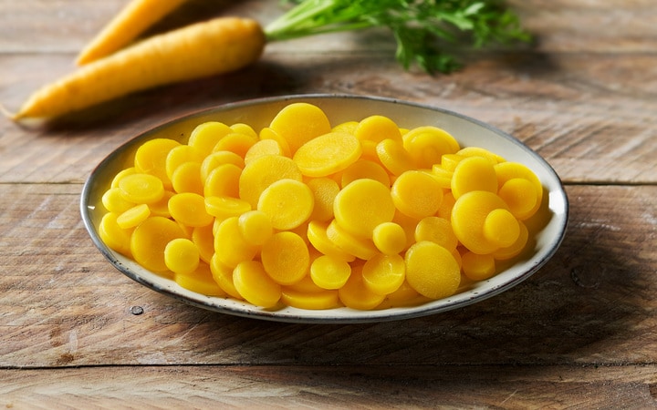BIO Gelbe Karottenscheiben (Artikelnummer 10602)