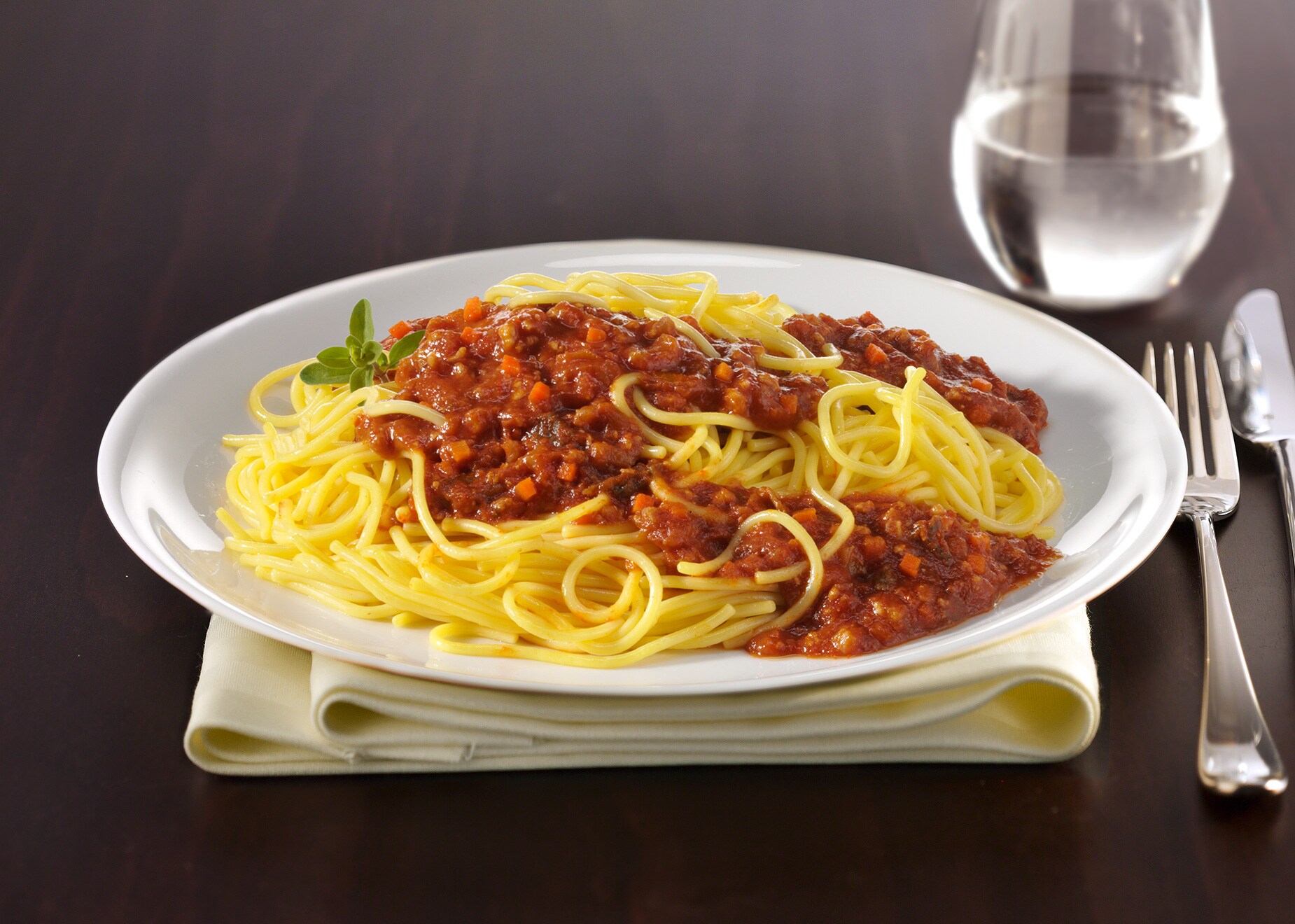 Schlemmer-Menü: Spaghetti „Bolognese"