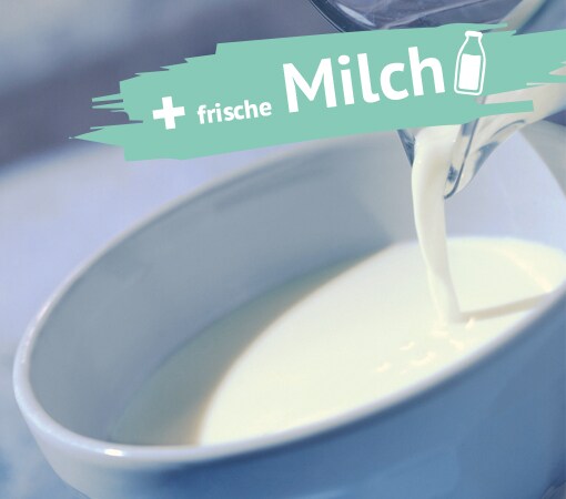Sweet life -mit frischer Milch!