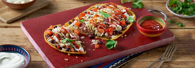 Huarache als mexikanisches kulinarisches Highlight