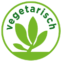 Siegel für vegetarische Produkte