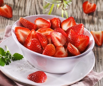 Erdbeeren, halbiert (Artikelnummer 10854)