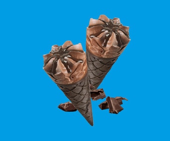 Waffelhörnchen Chocolate-Love (Artikelnummer 11146)