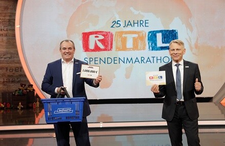 bofrost* RTL-Spendenmarathon 2020 Spendenübergabe
